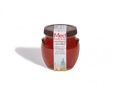 9115 22) med kvetovy smiseny z lesni oblasti, soudek 650g