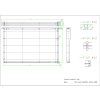 Včelí rámek 45x28,5 Langstroth JUMBO Hoffman vypletený 2