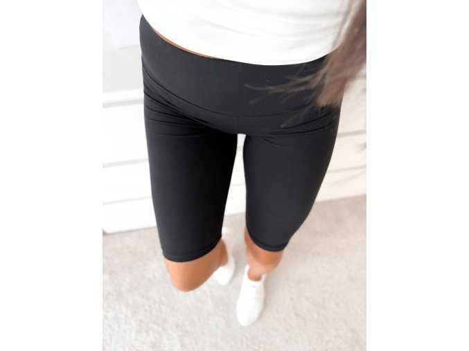Kraťasy nad kolena - biker shorts - bambusové 25511