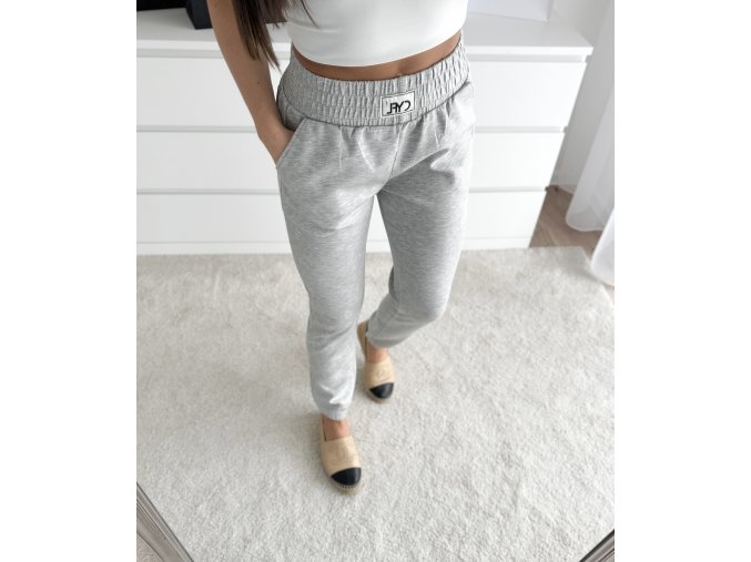 Tepláky ,,Paris,, grey