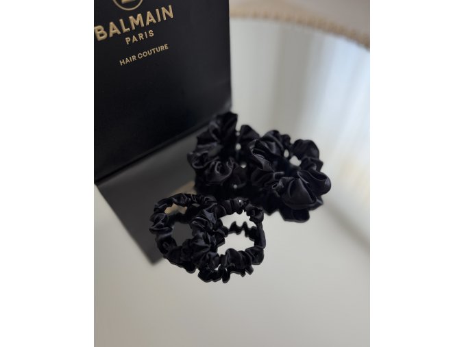 Gumičky do vlasů ,,Scrunchie,, černé