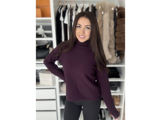 Rolák ,,Roy,, deep plum