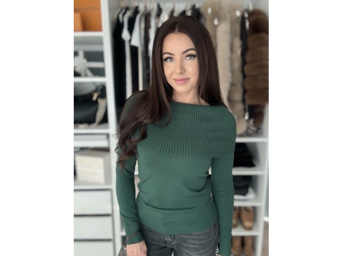 Svetr ,,Lexi,, zelený