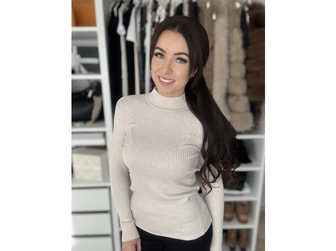 Svetr s kašmírem ,,Lunna,, smetanový