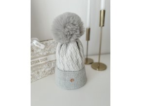 Čepice ,,Liu,, šedá