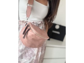 Kabelka crossbody ,,Lavi,, starorůžová