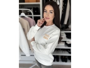 Mikina ,,MinMin,, smetanová