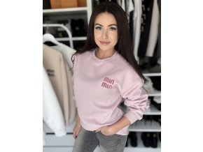 Mikina ,,MinMin,, růžová
