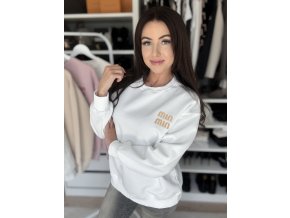 Mikina ,,MinMin,, bílá