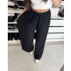 Plisované kalhoty ,,Amazing,, černé