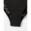 Jednodílné plavky černé