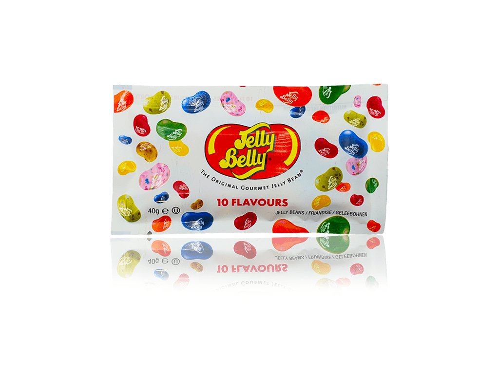 Jelly Belly Assorted 10 Flavours 40g 620x