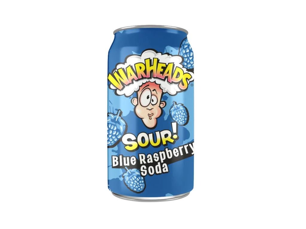 Warheads Blue Raspberry Soda 355ml Dárkoland