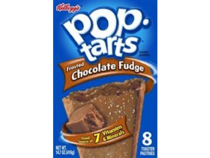 kelloggs pop tarts frosted chocolate fudge 8pk