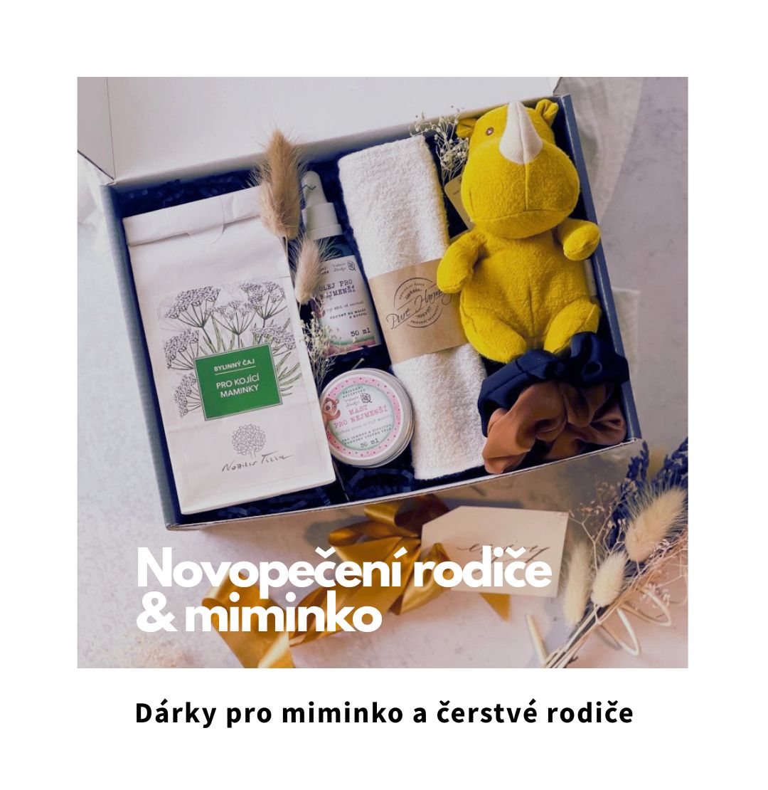 Dárky pro novopečené rodiče a miminko