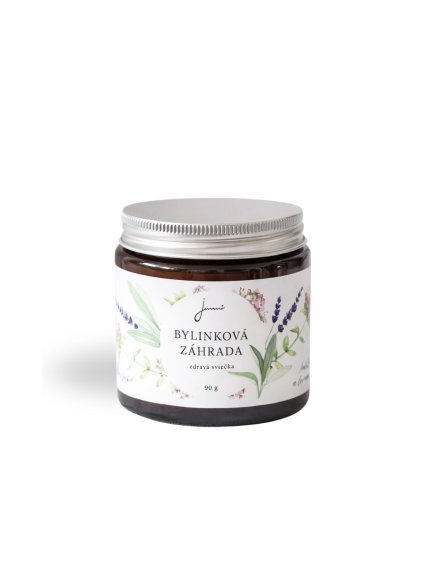 Sójová svíčka Bylinková zahrada | Jemnô