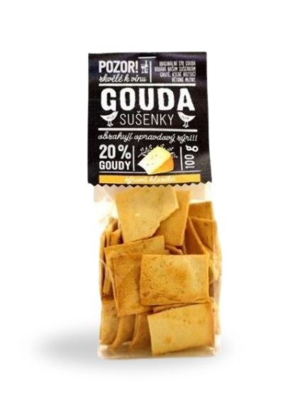 sýrové sušenky s goudou