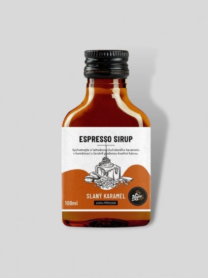 Espresso sirup Slaný karamel | ManuTea