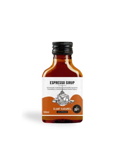 Espresso sirup Slaný karamel | ManuTea
