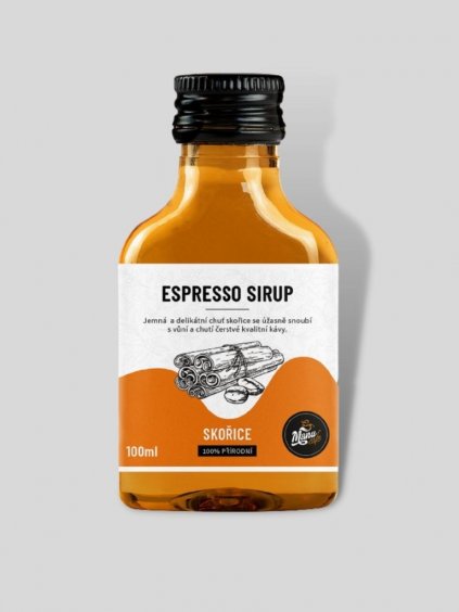 espresso sirup skorice