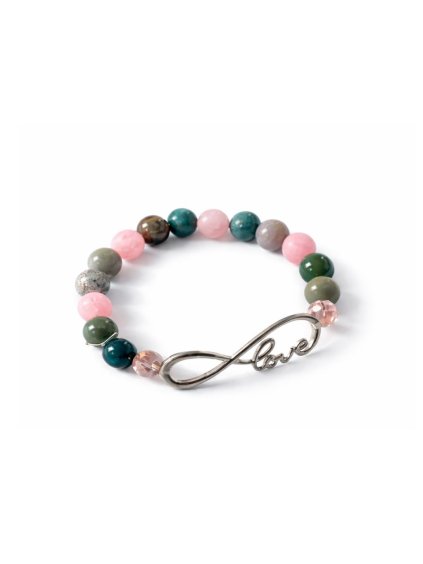 Minerální náramek Love | Dárkovec