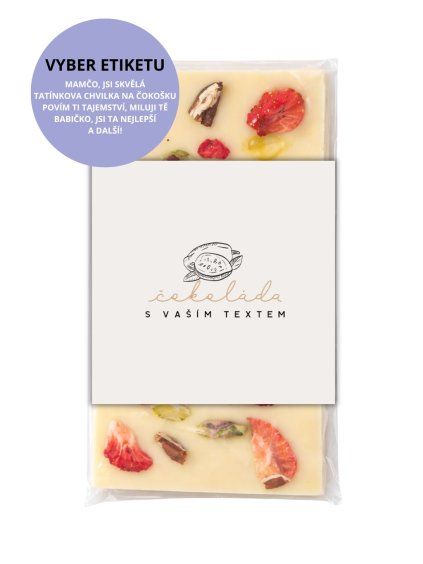Personalizovaná čokoláda