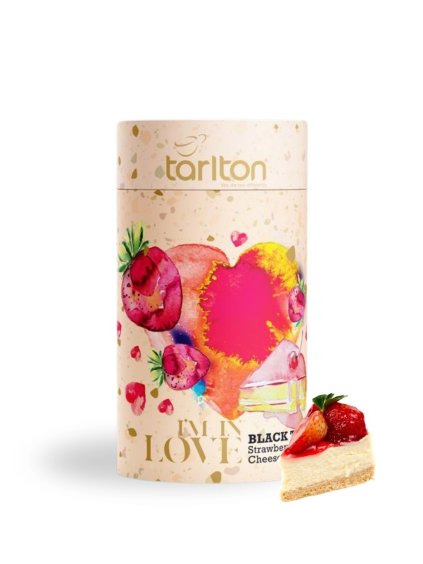 TARLTON Black Love Strawberry Cheesecake papír 100 g