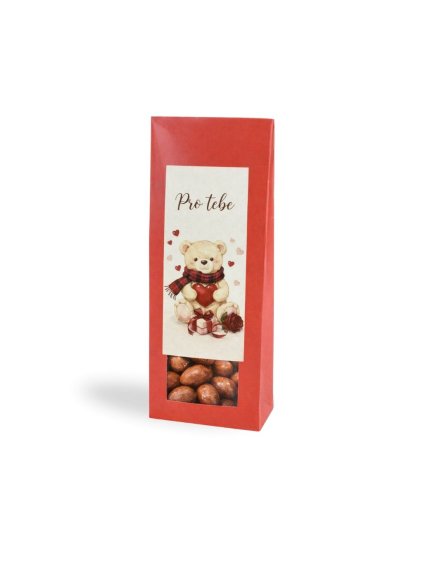 Mandle v čokoládě a skořici Medvídek 80 g