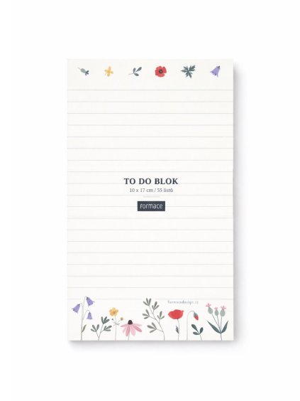 Autorský To do BLOK s magnetem| Formace