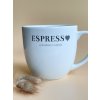 Espresso, vytvořeno s láskou - český porcelánový hrnek | Dárkovec