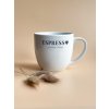 Espresso, vytvořeno s láskou - český porcelánový hrnek | Dárkovec
