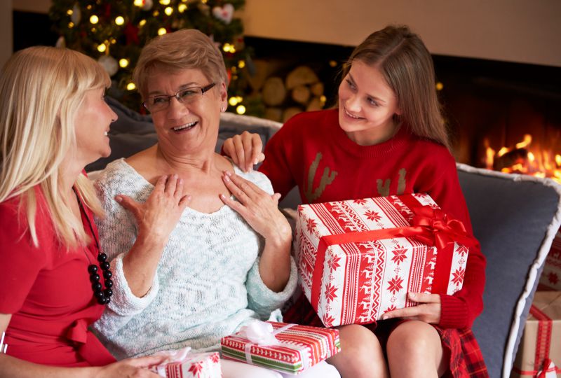 Dárek k Vánocům pro tchyni