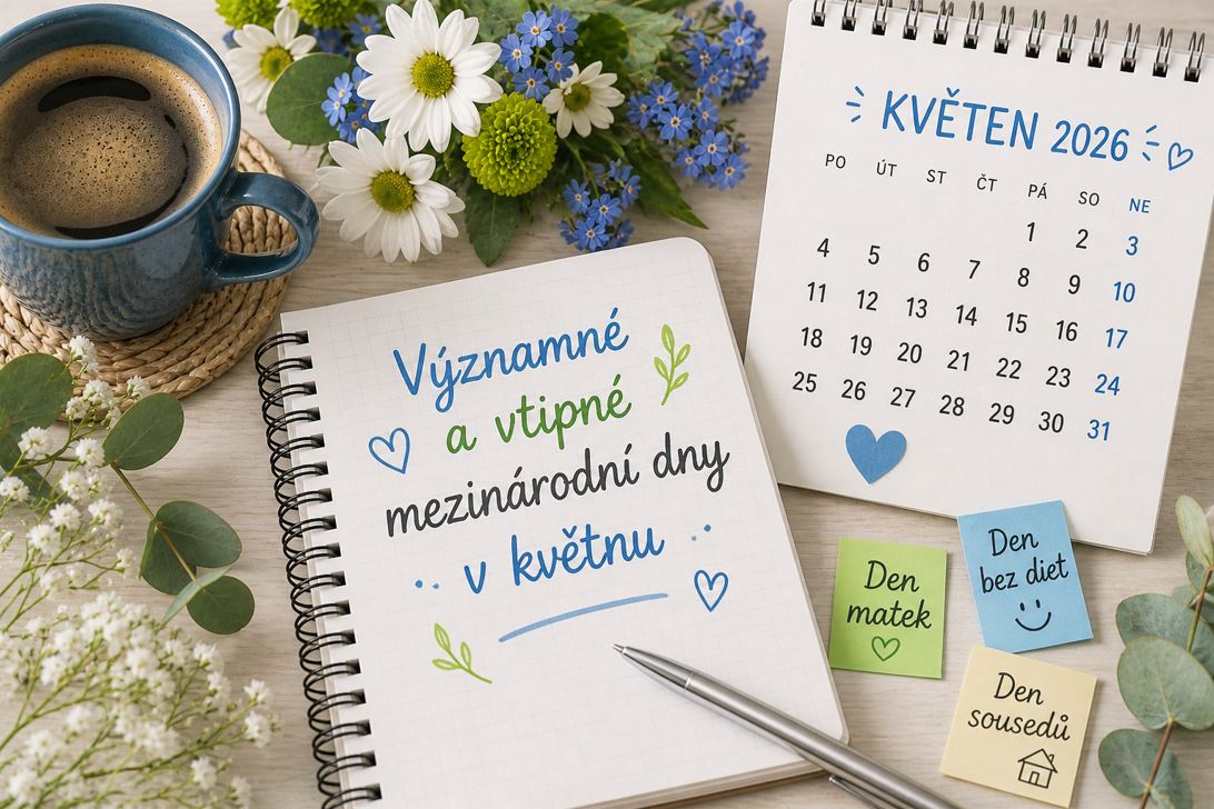 Významné a vtipné mezinárodní dny v květnu