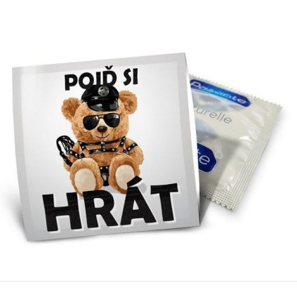 Vtipný kondom Pojď si hrát