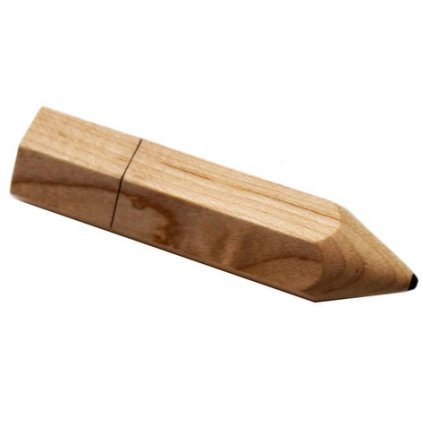 USB flash disk tužka dřevo 32 GB