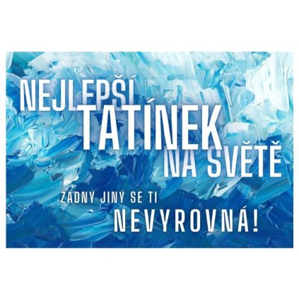 Kartička pro tatínka