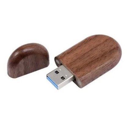 Flash disk dřevěný 64GB
