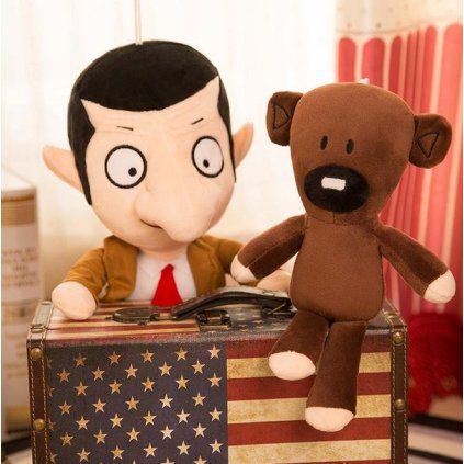 Plyšák Mr. Bean a Medvídek Teddy