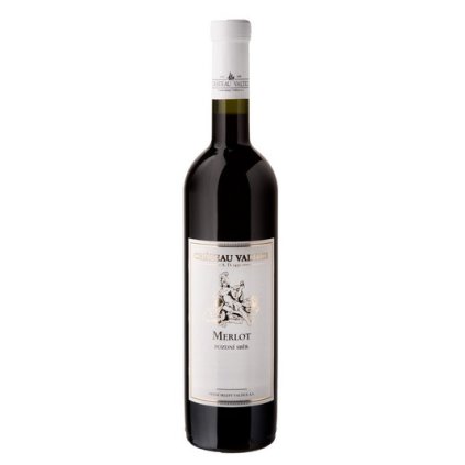 Víno červené Merlot Pozdní sběr