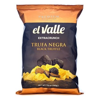 Chipsy s příchutí Černý lanýž 150g