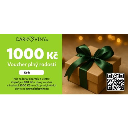Voucher 1000Kč Plný radosti