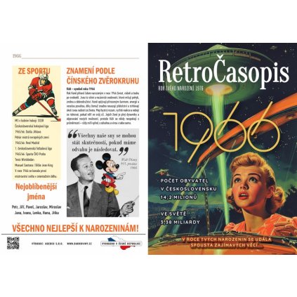 RetroČasopis 1966 – Rok tvého narození