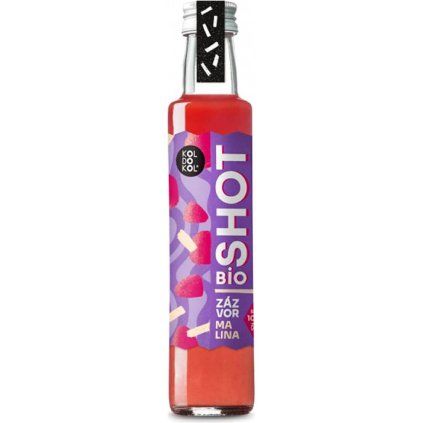 Bio Shot zázvor a malina