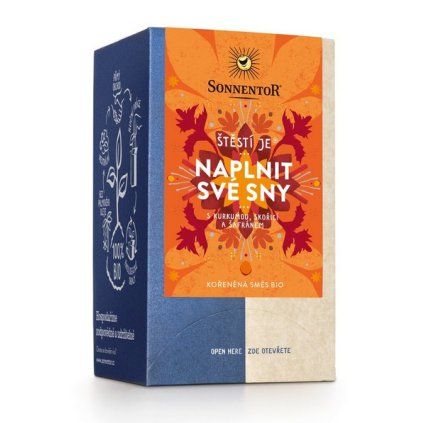 Čaj Štěstí je Naplnit své sny