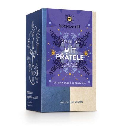 Čaj Štěstí je Mít přátele