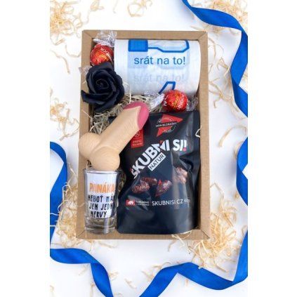 Vtipný dárek pro expartnera Karma box – originální dárkový box s humorem