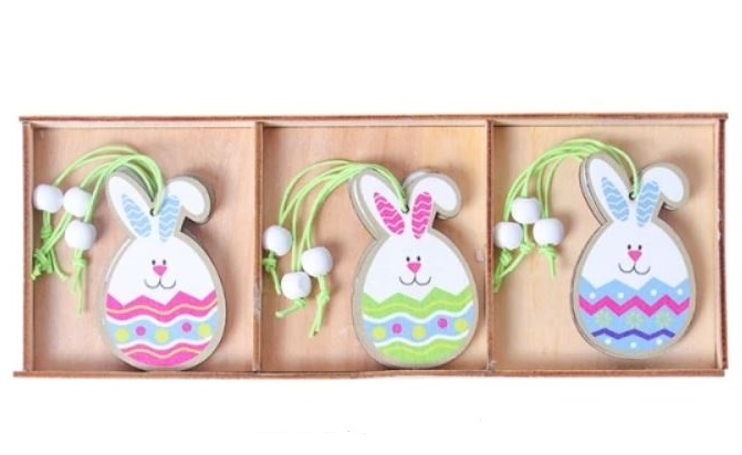 Velikonoční zajíčci dekorace