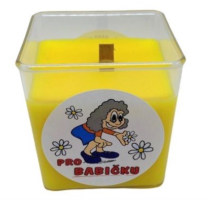 Vonná svíčka pro babičku