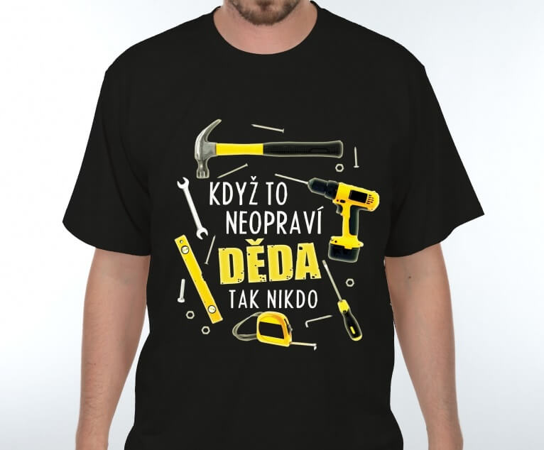 Tričko opravář děda XL