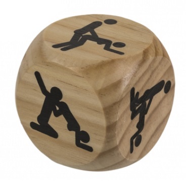 Dřevěná kostka kamasútra